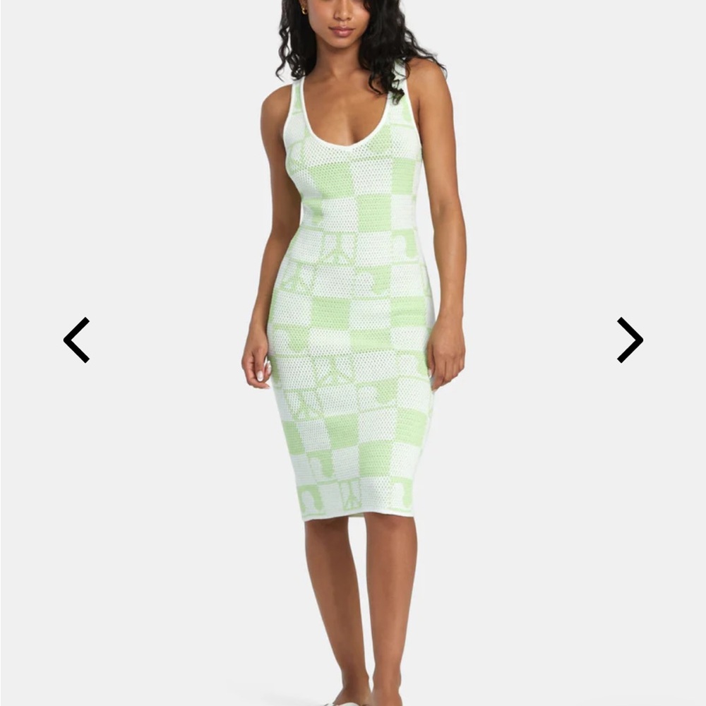 RVCA patchwork dress